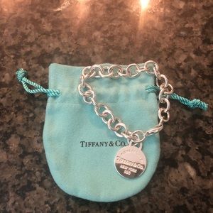 Tiffany & Co. Round Tag Bracelet